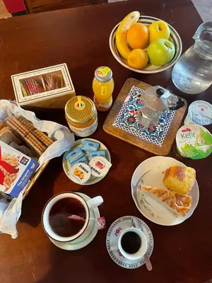 Cibo presso il bed & breakfast o nelle vicinanze