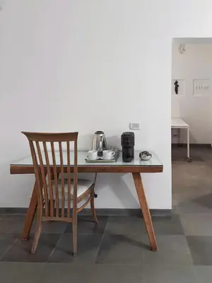 Set per la preparazione di tè e caffè presso Arazzo Apartments
