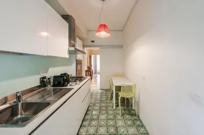 Cucina o angolo cottura di Stunning Portofino Sea View - Free Parking - AC