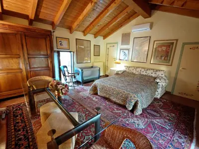 Letto o letti in una camera di Charme in the country