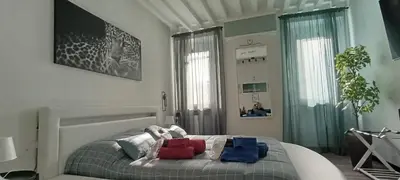 Letto o letti in una camera di Il sogno di Elisa -romantico B&B nel centro di Parma