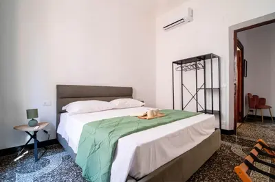 Letto o letti in una camera di Casetta di Giò