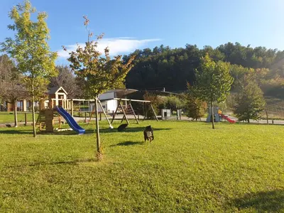 Area giochi per bambini di Agriturismo Cascina Serzego