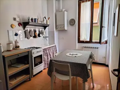 Cucina o angolo cottura di Gianlu Cosy Apartment with AC