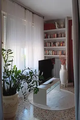 TV o dispositivi per l'intrattenimento presso Homecoming apartment