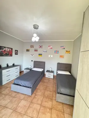 Letto o letti in una camera di PIT STOP BeB