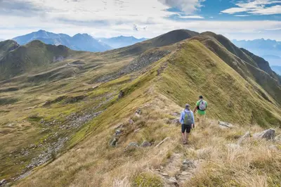 Paesaggio naturale nelle vicinanze della villa