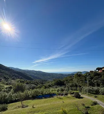 Paesaggio naturale nelle vicinanze della casa vacanze