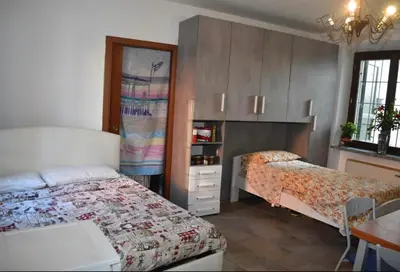 Letto o letti in una camera di Ca De Maruchen