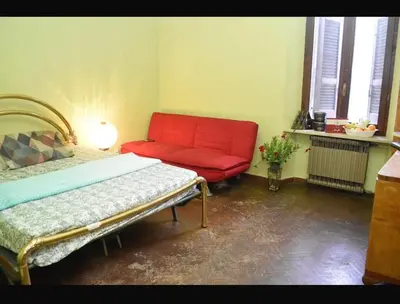 Letto o letti in una camera di Ca De Maruchen