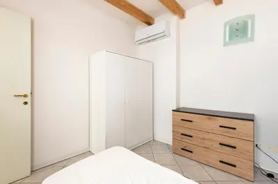 Letto o letti in una camera di Large apartment with 2 bedrooms in the historic center