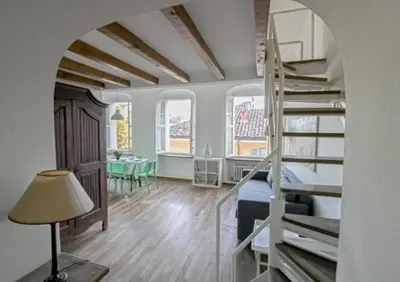 Planimetria di Penthouse in the center of Parma - bookable parking space