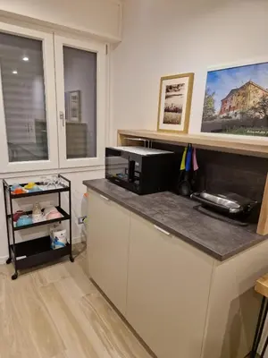 Cucina o angolo cottura di B&B Casa Tassoni