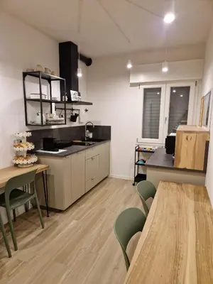 Cucina o angolo cottura di B&B Casa Tassoni