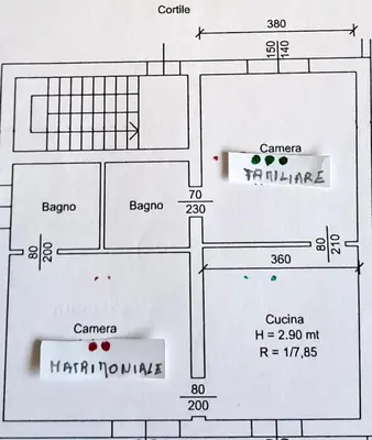 Planimetria di Un mondo in pianura