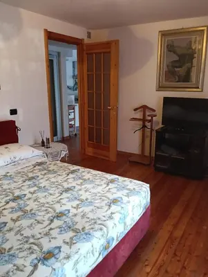 Letto o letti in una camera di La casa di Larissa