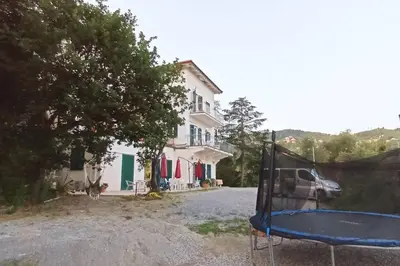 Planimetria di Villa Daria a 2 Km dal mare golfo del Tigullio