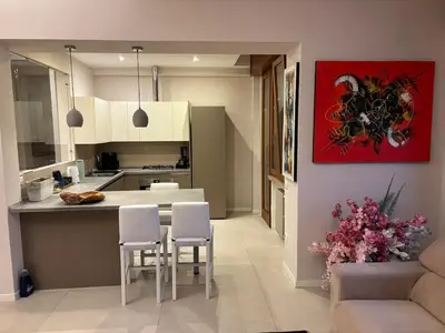 Cucina o angolo cottura di Holiday Home Parma