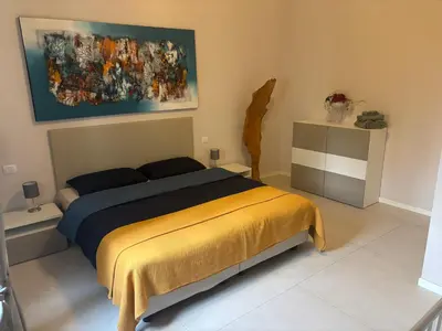 Letto o letti in una camera di Holiday Home Parma