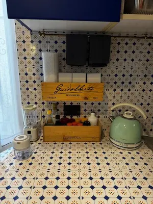 Cucina o angolo cottura di CASA BOSSA - Centro storico a 1 minuto dal mare