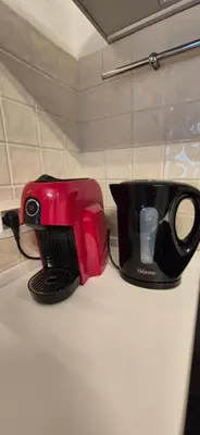 Set per la preparazione di tè e caffè presso Casa Bi'
