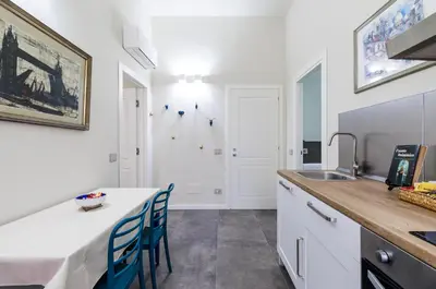 Cucina o angolo cottura di Pallamaglio suites