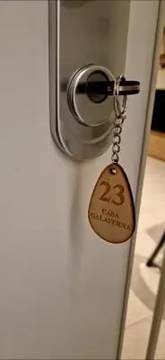 Planimetria di Casagalaverna con giardino