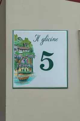 Planimetria di WELCOME RIVIERA-Residenza Il Glicine 5-posto auto privato riservato-20metri dal mare-wifi
