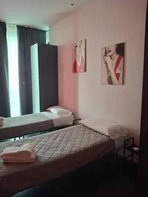 Letto o letti in una camera di Appartamento Mantova Residence