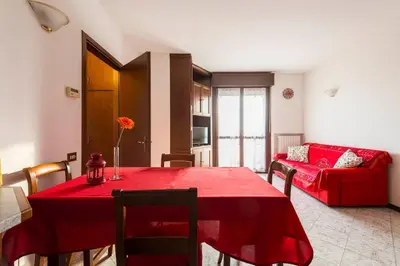 Area soggiorno di Cosy apartment close to the city centre
