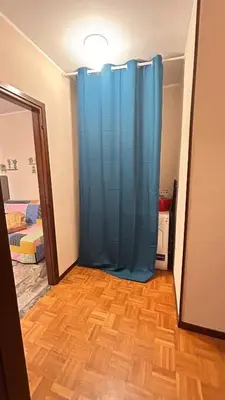 Letto o letti in una camera di Ampio bilocale a pochi passi dal centro e dalla stazione