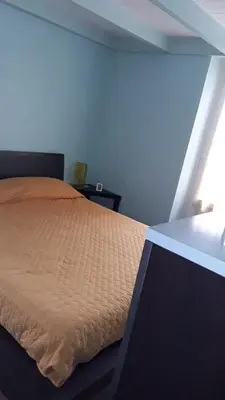 Letto o letti in una camera di Il mare a dieci passi