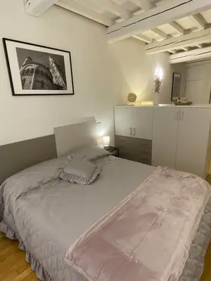 Letto o letti in una camera di Ganaceto54