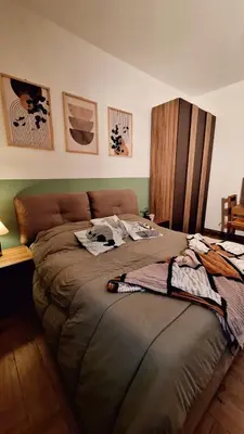 Letto o letti in una camera di Parma soggiorni brevi