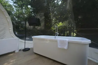 Planimetria di La Luna sul Bosco Bubble Rooms