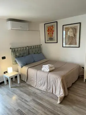 Letto o letti in una camera di Penthouse near the historic center