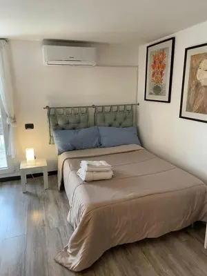 Letto o letti in una camera di Penthouse near the historic center