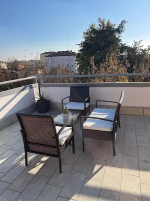 Balcone o terrazza di Penthouse near the historic center