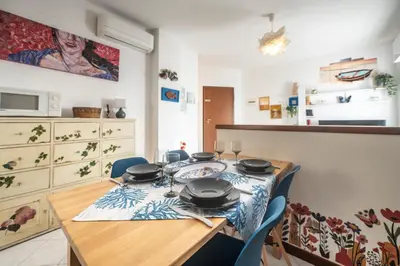 Planimetria di 324 - Casa Brezza Marina, 10 Minuti a piedi dalla spiaggia e dal mare di Riva Trigoso
