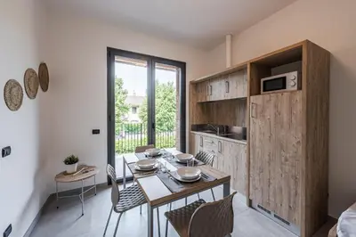Cucina o angolo cottura di Residence La Luma