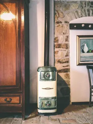 Cucina o angolo cottura di B&B Il Tempo Ritrovato