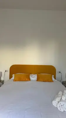 Letto o letti in una camera di La Casa Gialla