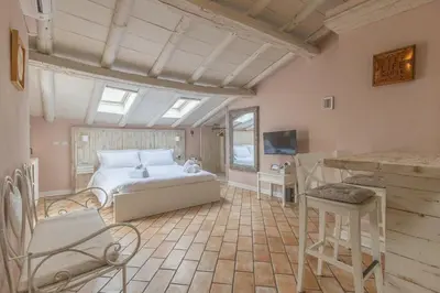 Letto o letti in una camera di Key's House