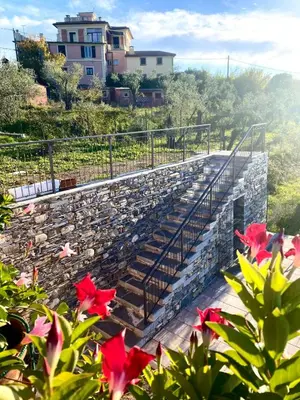 Giardino di Ca'Du'Ma' Portofino view ovest