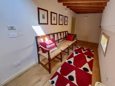 Letto o letti in una camera di Penthouse in Palazzo San Donnini