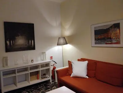 Area soggiorno di Great holiday appartamento moderno comodo a centro e spiagge