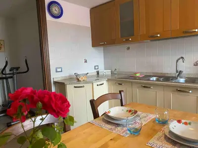 Cucina o angolo cottura di La mansarda di Silvia