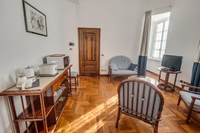 Area soggiorno di 328 - Lord Nelson Chiavari, Appartamento Vista Mare 1