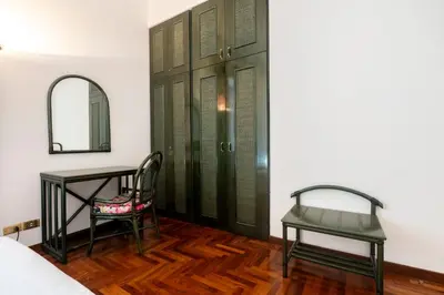 Letto o letti in una camera di 329 - Lord Nelson Chiavari, Appartamento a due passi dal Mare 2