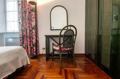 Letto o letti in una camera di 329 - Lord Nelson Chiavari, Appartamento a due passi dal Mare 2